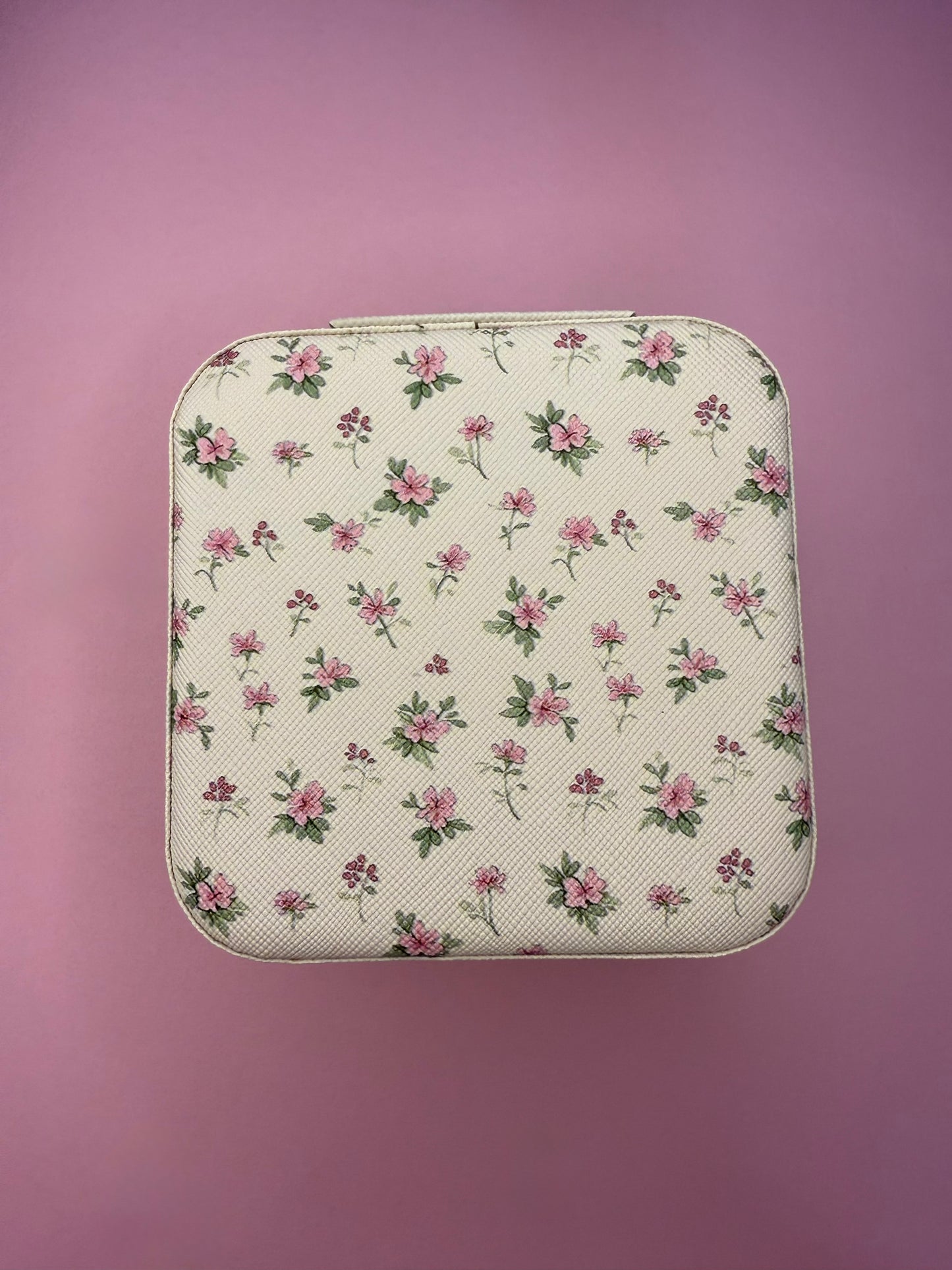 Patterned Jewelry Organizer Travel Case