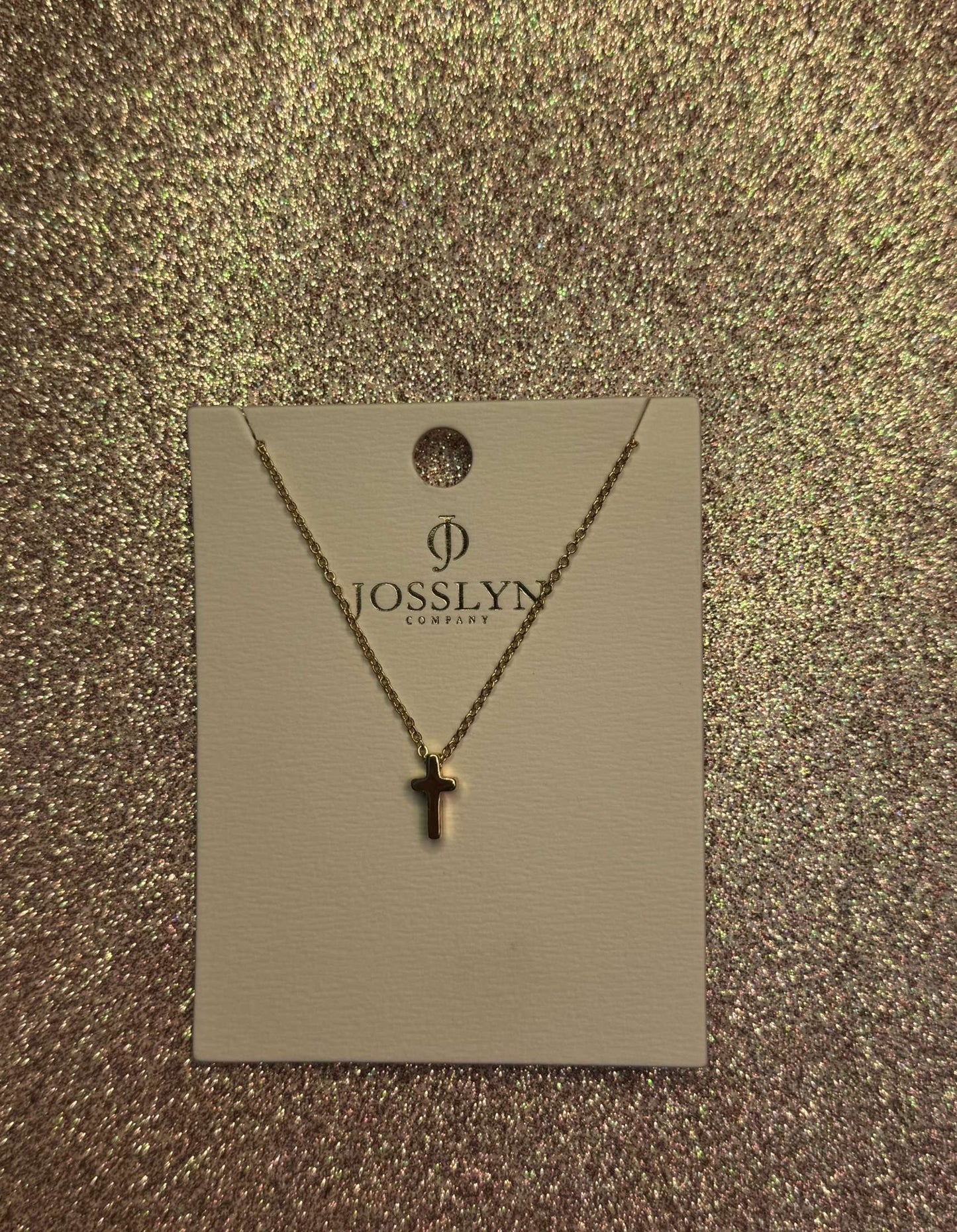 Classic Mini Cross Necklace