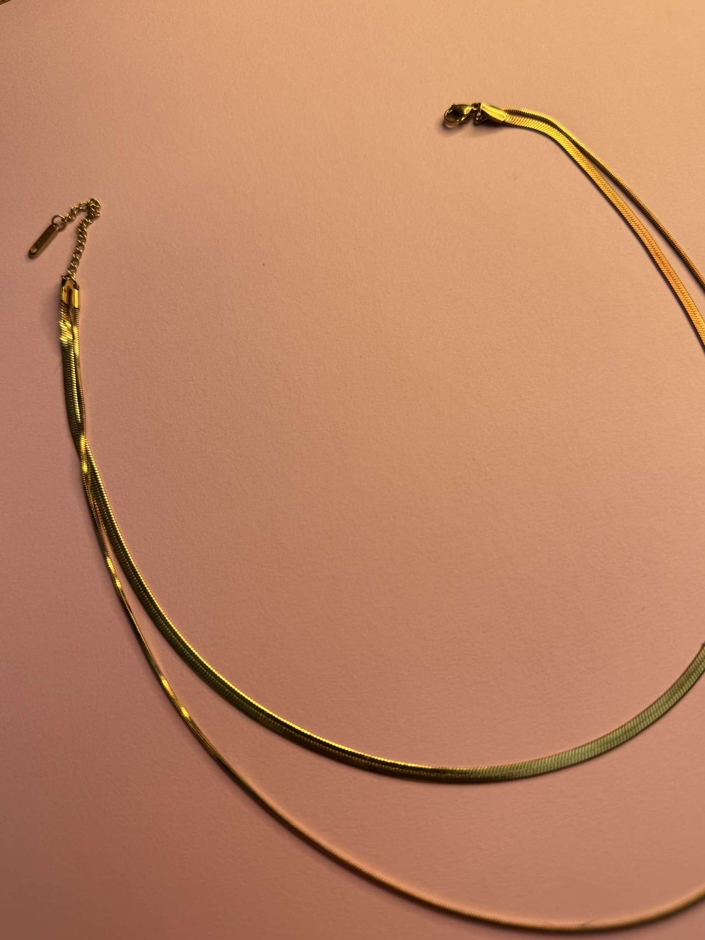 Gold Dipped Tarnish Free Multi Layer Necklace