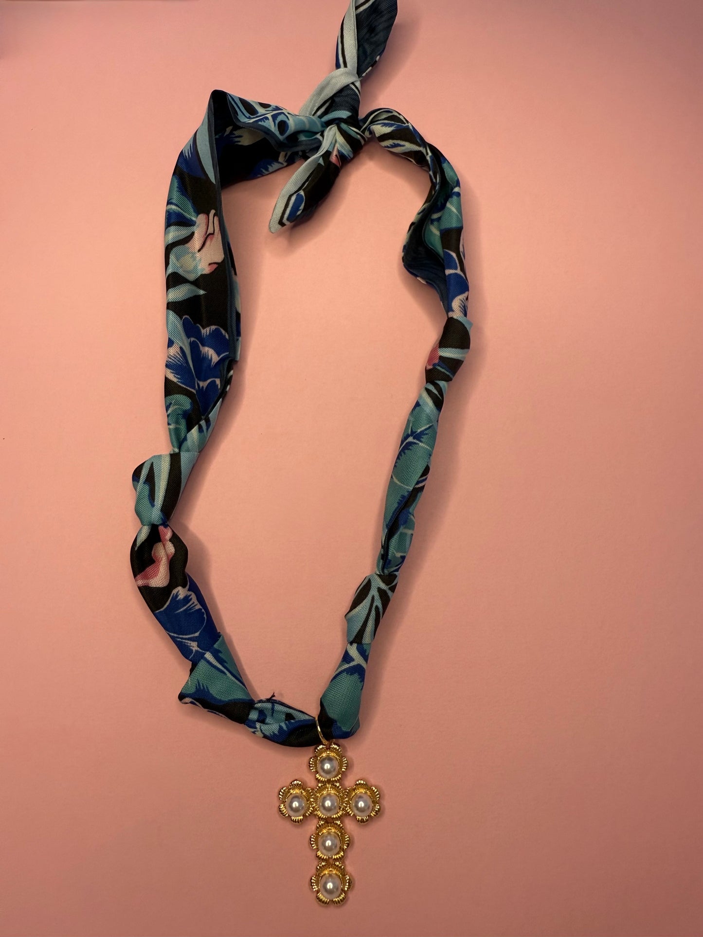 Adjustable Scarf Charm Necklaces