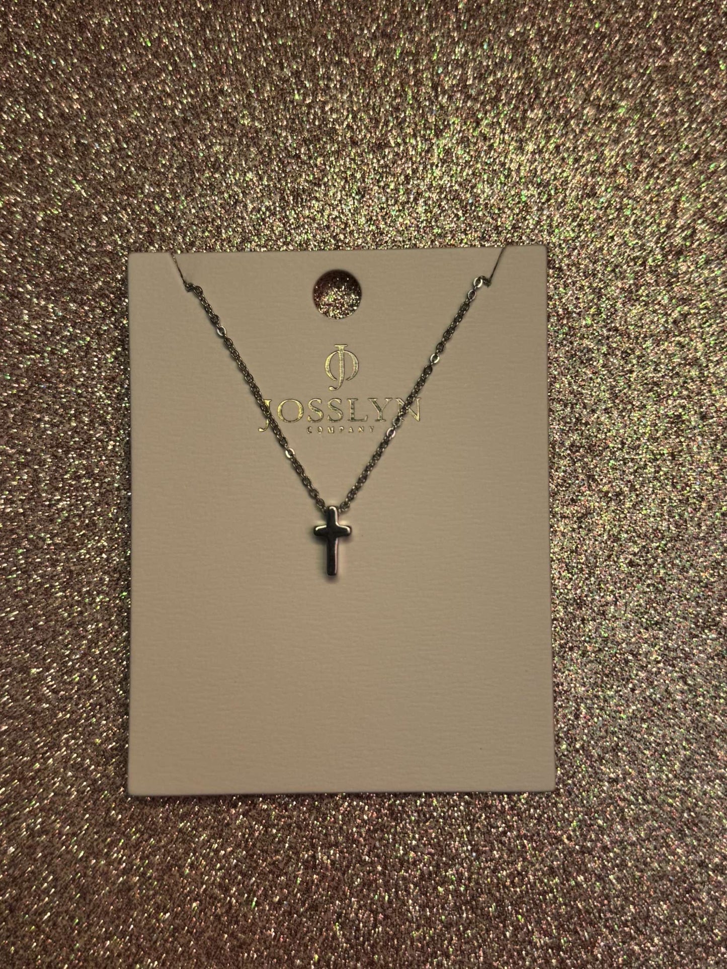 Classic Mini Cross Necklace